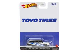 Hot wheels premium real riders pop culture masinuta metalica nissan skyline van 69 scara 1:64