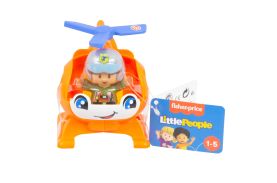 Fisher price little people vehicul elicopter 10cm