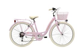 Bicicleta Adriatica Panda 26 Lady 6V Roz 42 cm