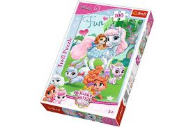 Puzzle trefl 100 distractie in gradina