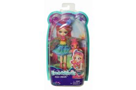 Enchantimals papusa peeki parrot