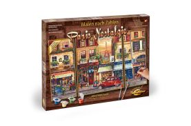 Kit pictura pe numere schipper nostalgicul paris, 3 tablouri