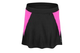 Fusta cu pantaloni scurti cu bazon Force Daisy negru/roz XS