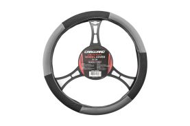 Husă volan auto - negru / gri - CARGUARD