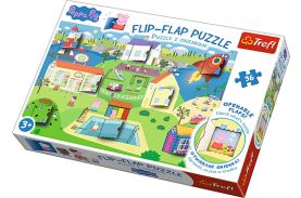 Puzzle trefl 36 flip flap peppa pig