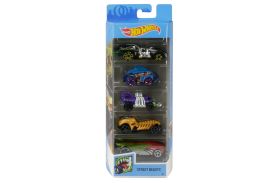 Set 5 masini hot wheels street beats