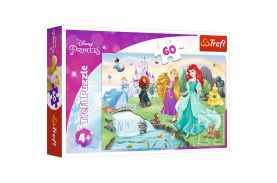 Puzzle trefl 60 disney princess - intalneste printesa