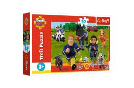 Puzzle trefl 30 pompierul sam gata de salvare