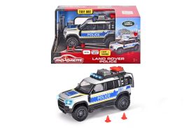 Majorette masina de politie land rover cu lumini si sunete