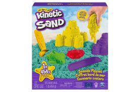 Kinetic sand set de joaca marin cu nisip si forme