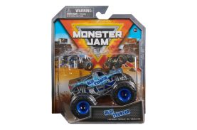 Monster jam masinuta metalica blue thunder scara 1 la 64