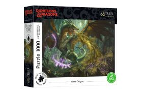 Puzzle trefl uft 1000 dungeons dragons dragonul verde