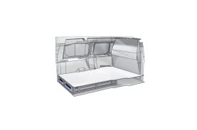 Sistem de sertare sub podea XLD Line Provan 57-1-156-00 pentru OPEL Combo 2018, ampatament L2 (2975 mm), inaltime H1 (1817 mm)