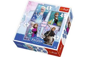 Puzzle trefl 4in1 frozen