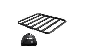 Sistem Grilaj Thule Caprock S tip platforma pentru SUBARU XV 5 usi SUV, model 2017 - 2022, Sistem cu prindere pe bare longitudinale