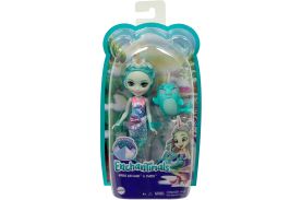 Enchantimals papusi si animalute naddie narwhal si sword