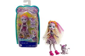 Enchantimals papusi si animalute zadie zebra si ref