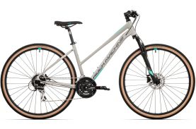 Bicicleta Rock Machine Crossride 300 Lady 29 Gloss Grey/Grey/Mint 19.0 - (L)