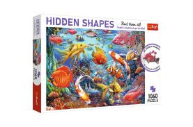 Puzzle trefl 1000 forme ascunse viata subacvatica