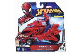 Spiderman figurina cu motocicleta
