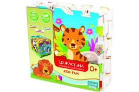 Puzzle trefl din spuma distractie la zoo