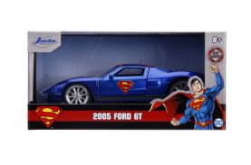 Masinuta metalica superman 2005 ford gt scara 1 la 32