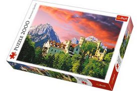 Puzzle trefl 2000 castelul hohenschwangau bavaria