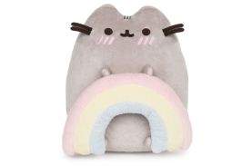 Plus pisicuta pusheen curcubeu 23cm