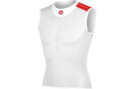 Bluza de corp perforata Castelli Core Mesh SL, Alb, L/XL