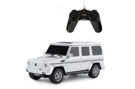 Masina cu telecomanda mercedes-benz g55 gri cu scara 1 la 24
