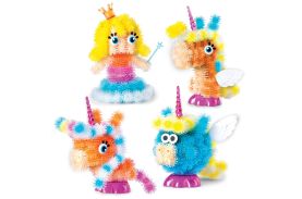 Set creativ spin master bunchems unicorni stralucesc in intuneric