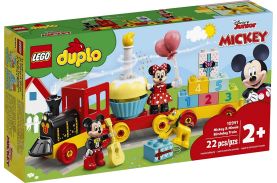 Lego duplo  trenul zilei aniversare mickey si minnie 10941