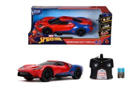 Masinuta radiocomandata spiderman 2017 ford gt scara 1 la 16