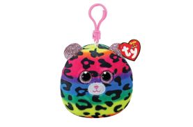 Plus breloc ty 8.5cm squishy beanies leopard dotty