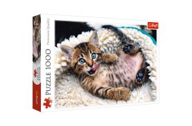 Puzzle trefl 1000 pisicuta vesela