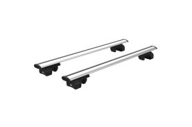 Bare transversale din aluminiu CRUZ Airo 108, 925-801, pentru Hyundai Inster 5d (railing) (2025 -> prezent), Sistem cu prindere pe bare longitudinale