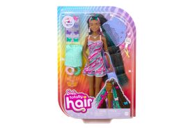 Barbie totally hair papusa barbie curcubeu