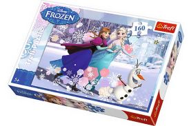 Puzzle trefl 160 cu patinele pe lac