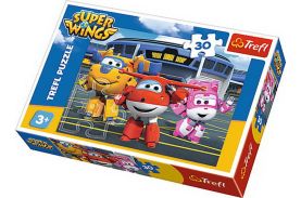 Puzzle trefl 30 prieteni in hangar