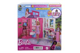 Barbie casa de papusi barbie cu 4 zone pliabila