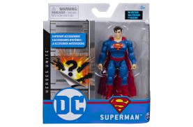 Figurina superman 10cm flexibila si cu accesorii