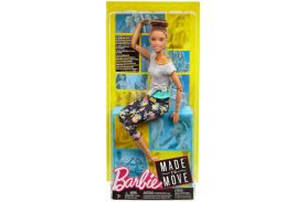Papusa barbie mereu in miscare yoga style
