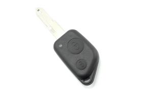 Citroen / Peugeot - Carcasa cheie 2 butoane fara suport de baterie