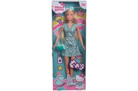 Papusa steffi love hello kitty fashion verde