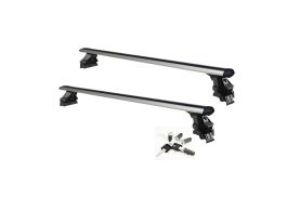 Sistem Bare transversale Green Valley RAPIDO aluminiu pentru ABARTH 500, 3 usi Hatchback, model 2007-prezent, Sistem cu prindere pe plafon normal (sistem antifurt inclus)