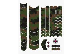Set stickere protectie cadru Muc-Off Frame Protection Kit E-MTB Camo