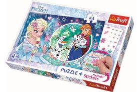 Puzzle trefl 54 piese cu abtibilde