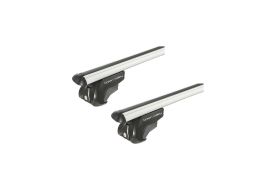 Sistem Bare transversale Green Valley Trek CC aluminiu pentru AUDI A6 SW (C4) 5 usi, model 1994-1997, Sistem cu prindere pe bare longitudinale