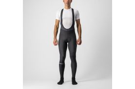 Pantaloni lungi cu bretele Castelli Entrata Negru XS