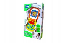 Telefon mobil galben bebe cu lumini si sunete